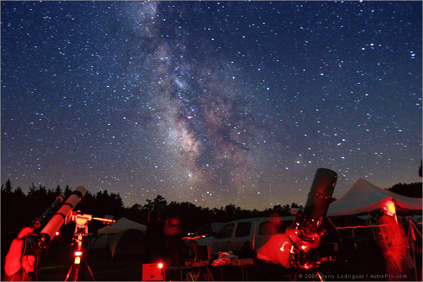 Setting Milky Way Black Forest Star Party