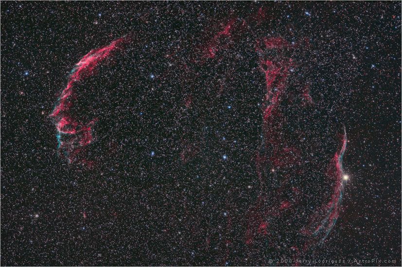 Cygnus Loop, The Veil Nebula